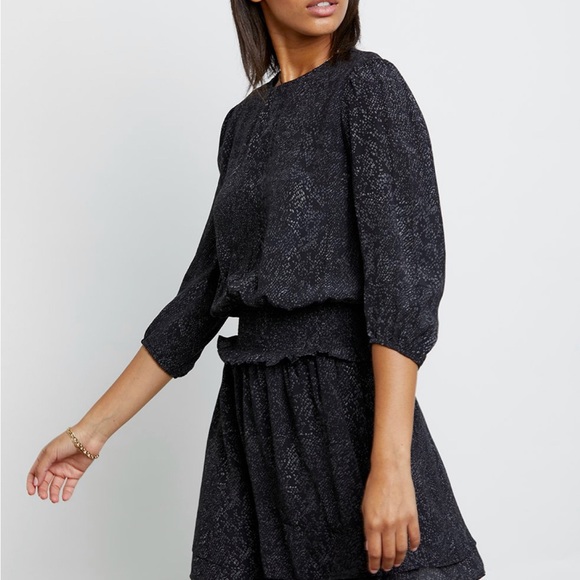 NWT Rails Inez Dress Slate Python dress, Size XS New With Tags - Picture 4 of 13